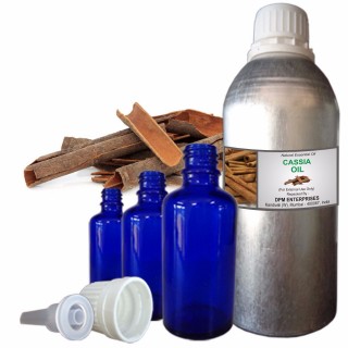 CASSIA ESSENTIAL OIL, Cinnamomum Cassia, 100% Pure & Natural Essential Oil